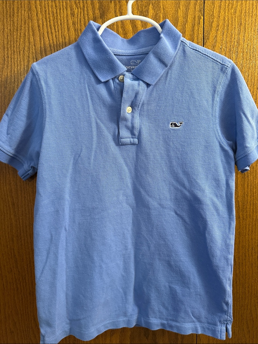 Vineyard Vines Boys Blue Short Sleeve Polo size 6.